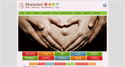 Desktop Screenshot of montclairbaby.com